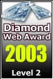 Diamond Web Award Winner, Level 2 - click the logo on our home page to vote for the Ministry!
